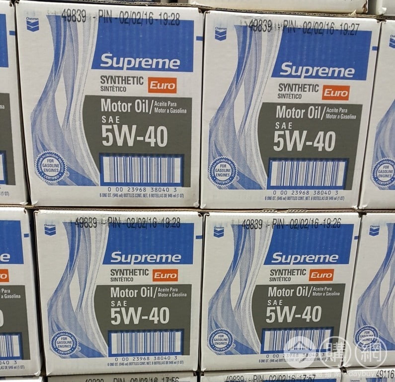 #Costco好市多02月新品通知CHEVRON SN全合成機油 5W-40 EURO #1034335
