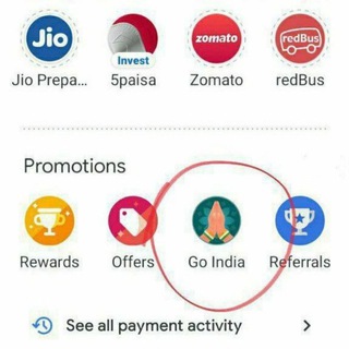 google pay go india offer & trick Telegram Group Link