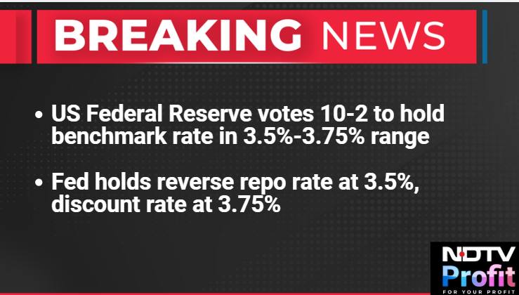US FED KEEPS INTEREST RATES UNCHANGEDUS FED KEEPS INTEREST RATES UNCHANGED