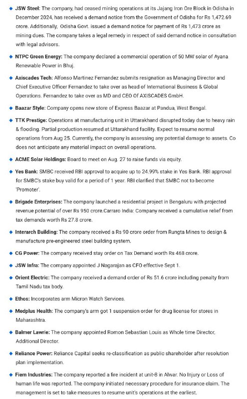 STOCKS TO WATCHSTOCKS TO WATCH