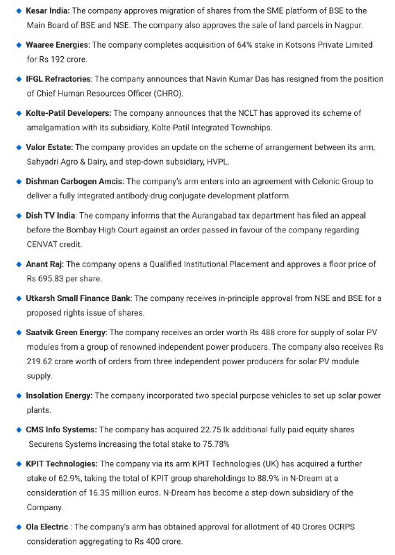 STOCKS TO WATCHSTOCKS TO WATCH