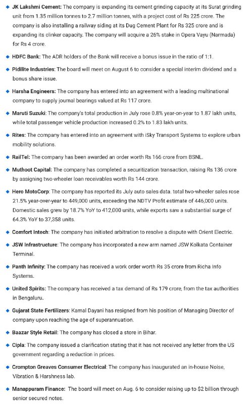 STOCKS TO WATCHSTOCKS TO WATCH