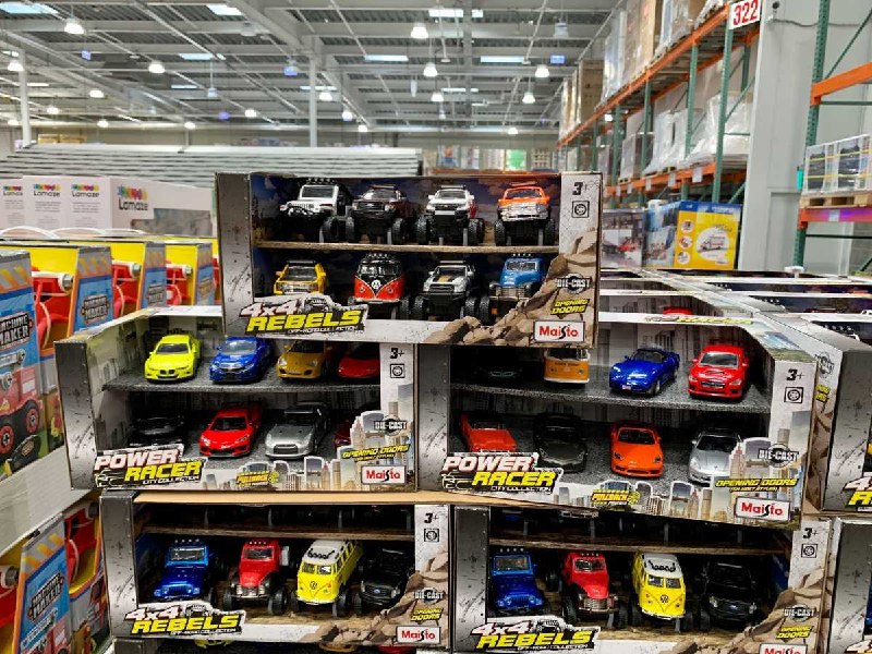 #Costco好市多03月新品通知MAISTO 玩具模型迴力車8入 #1427697