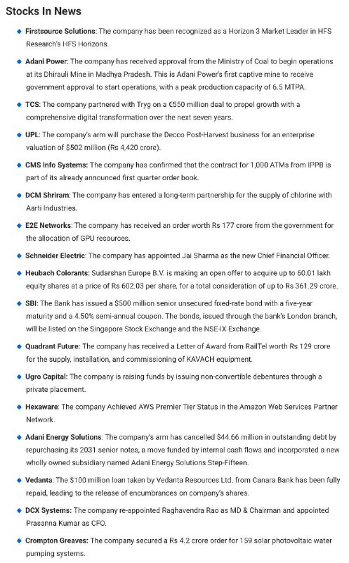 STOCKS TO WATCHSTOCKS TO WATCH
