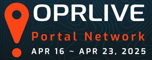 在本月Global Wayfarer Challenge中個人貢獻上達成最高層級，即可獲得OPR Live奬牌計數一次