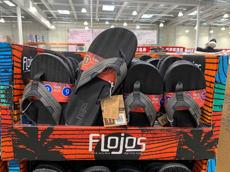 #Costco好市多7月新品通知FLOJOS 男休閒夾腳拖鞋 #1369895