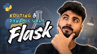 Day 2 : Flask Routing & Dynamic URLs 🎥 Watch the Complete Flask Series Here: https://www.youtube.com/playlist?list=PLOmfCZ_bt8b8