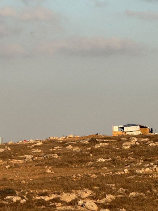 מתנחלים ישראלים החלו להקים מבנים על אדמות פלסטיניות ממערב לרמאללה בגדה המערבית . לפי אל-ג'רמק, מתנחלים ישרא…